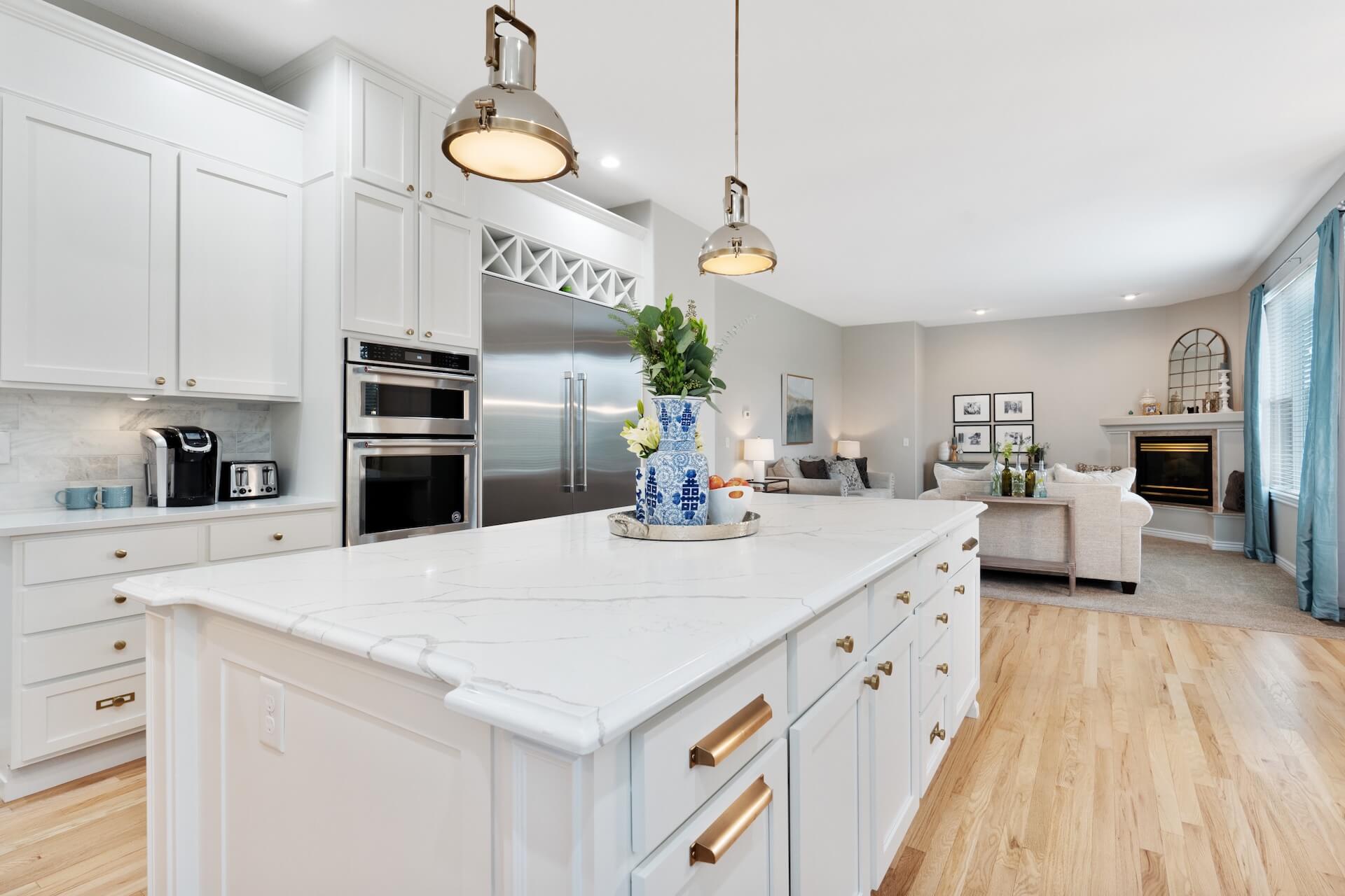 Resurfaced cabinets