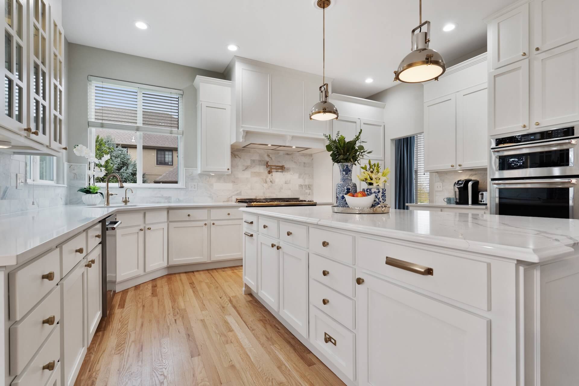 Refaced cabinetry