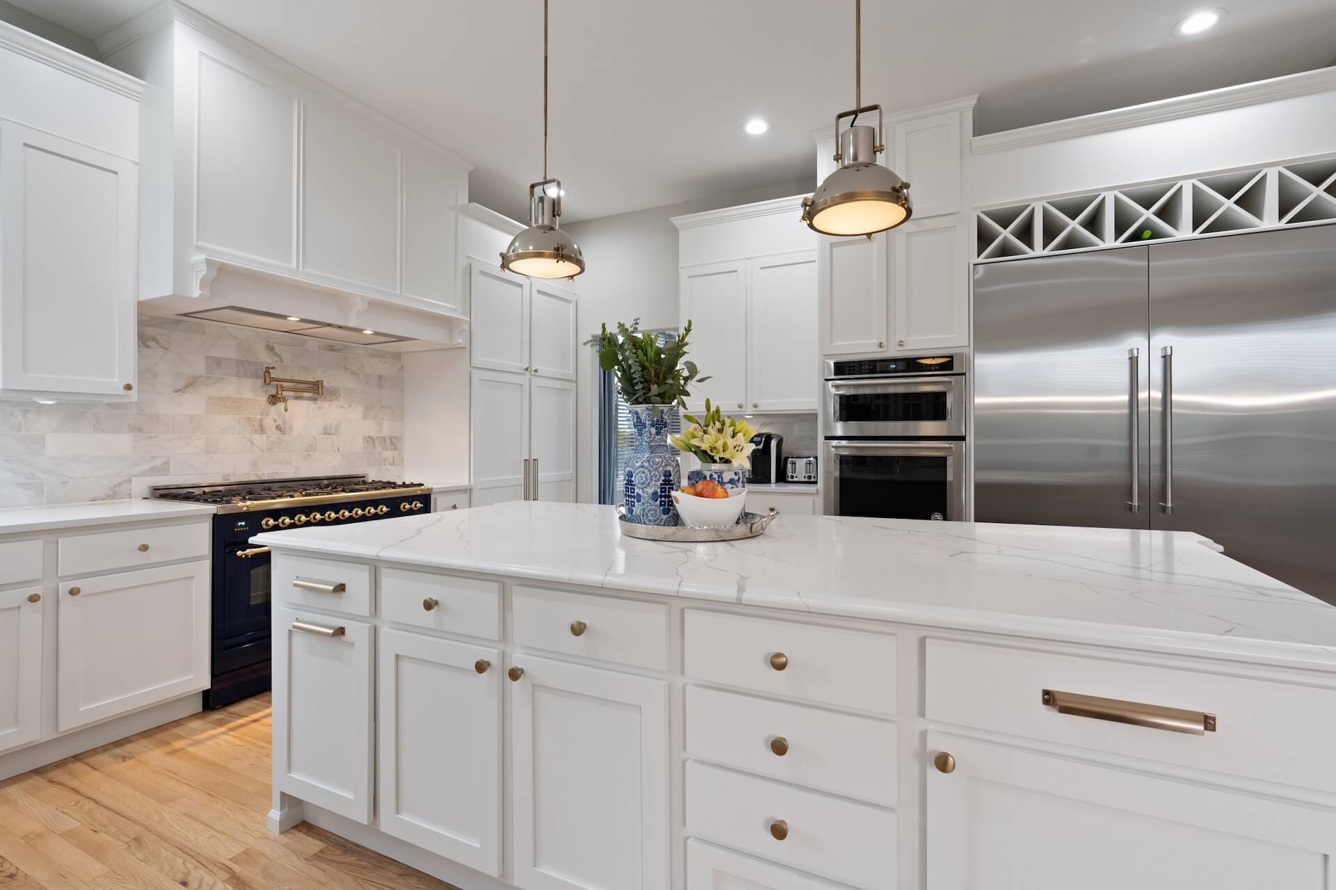Refaced cabinets